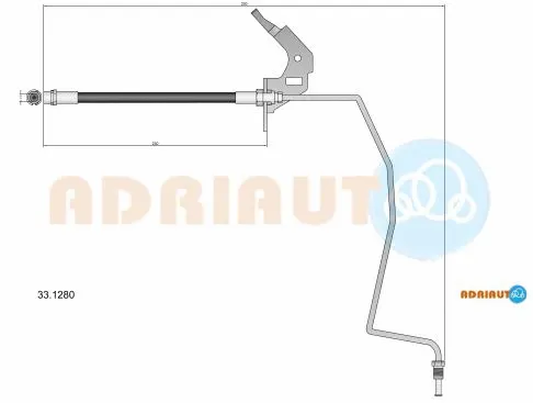 Brake Hose (33.1280)