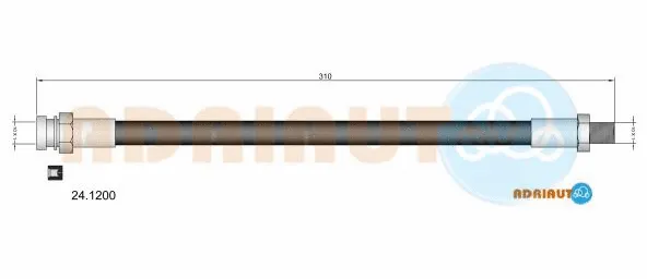 Brake Hose (24.1200)