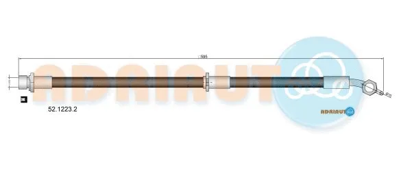 Brake Hose (52.1223.2)
