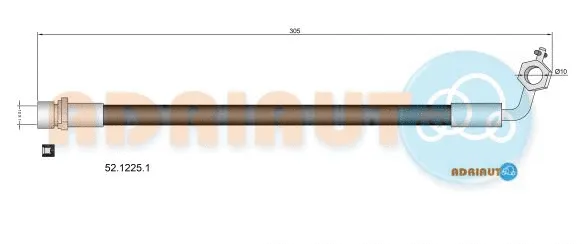 Brake Hose (52.1225.1)