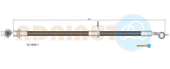 Brake Hose (12.1204.1)