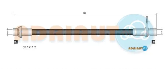 Brake Hose (52.1211.2)