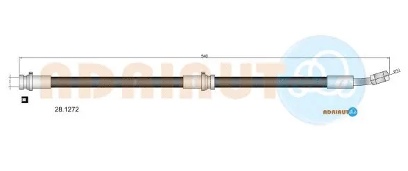 Brake Hose (28.1272)