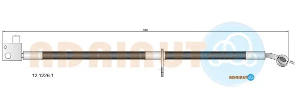 Brake Hose (12.1226.1)