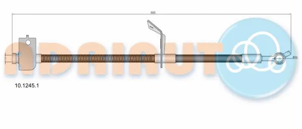Brake Hose (10.1245.1)