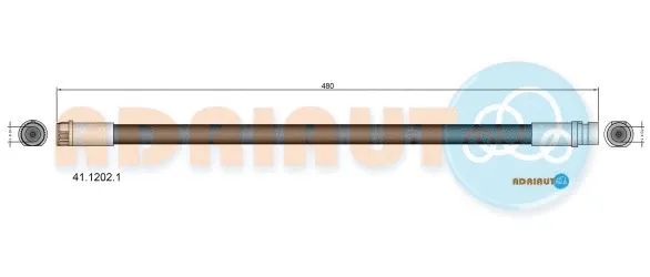 Brake Hose (41.1202.1)