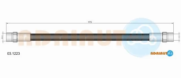Brake Hose (03.1223)