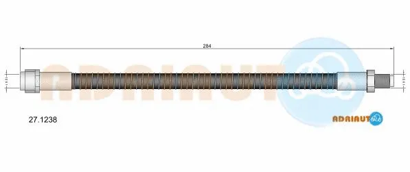 Brake Hose (27.1238)