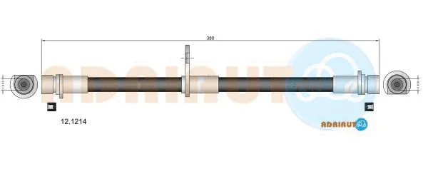 Brake Hose (12.1214)