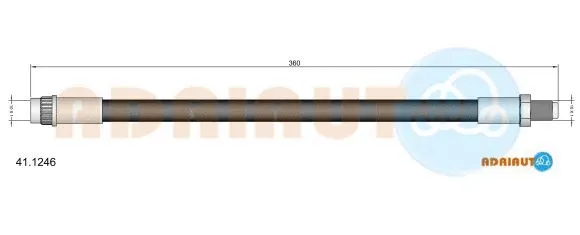 Brake Hose (41.1246)