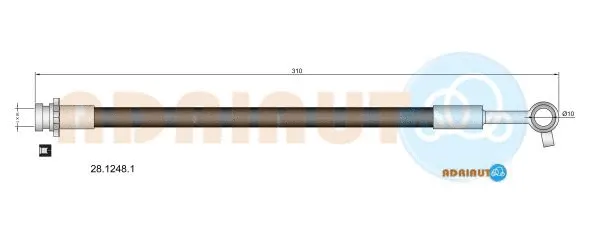 Brake Hose (28.1248.1)