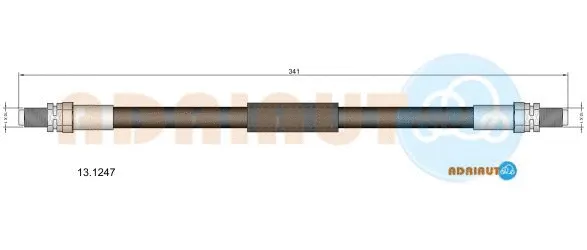 Brake Hose (13.1247)