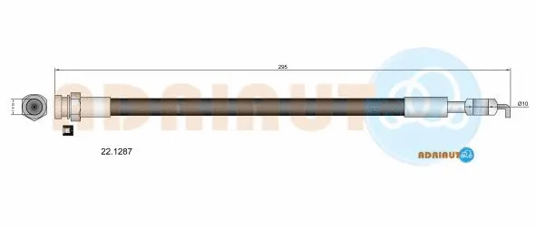 Brake Hose (22.1287)