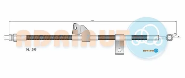 Brake Hose (09.1256)