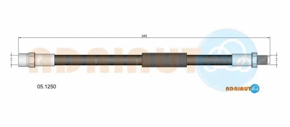 Brake Hose (05.1250)