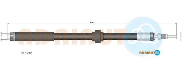 Brake Hose (35.1216)