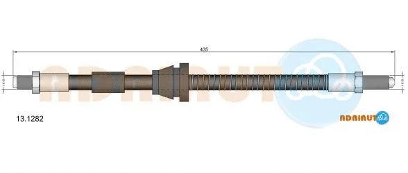 Brake Hose (13.1282)