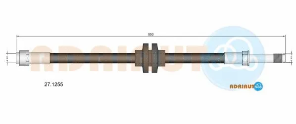 Brake Hose (27.1255)