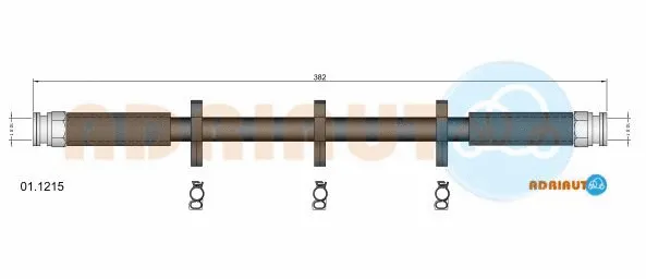 Brake Hose (01.1215)