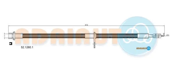 Brake Hose (52.1260.1)
