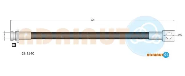 Brake Hose (28.1240)