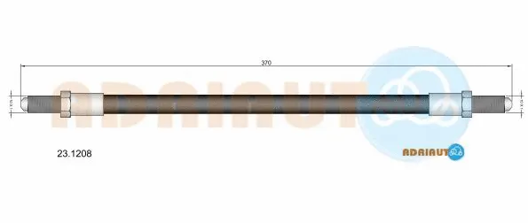 Brake Hose (23.1208)
