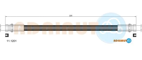 Brake Hose (11.1201)