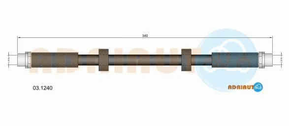 Brake Hose (03.1240)