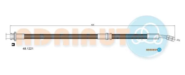 Brake Hose (48.1221)