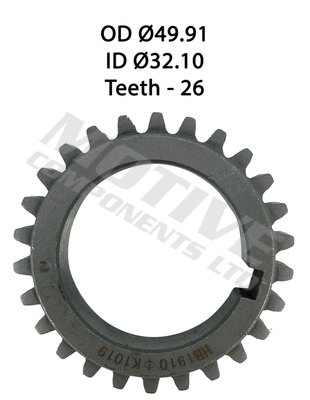 Sprocket, crankshaft