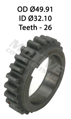 Sprocket, crankshaft