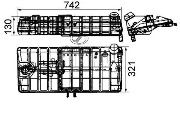Expansion Tank, coolant (MNT32.00005)