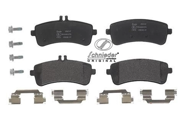 Brake Pad Set, disc brake (SBP021-521)