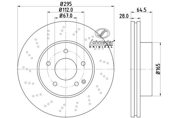 Brake Disc (BZS55.00056)