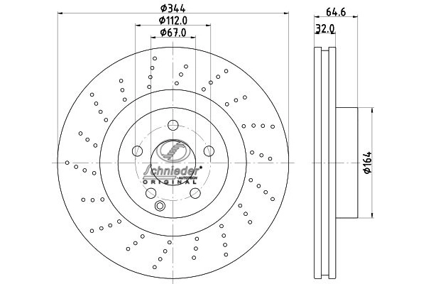 Brake Disc (BZS55.00058)
