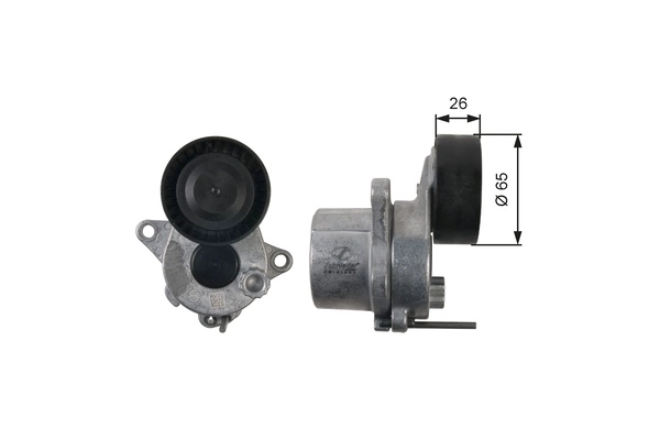 Belt Tensioner, V-ribbed belt (BZS24.00065)