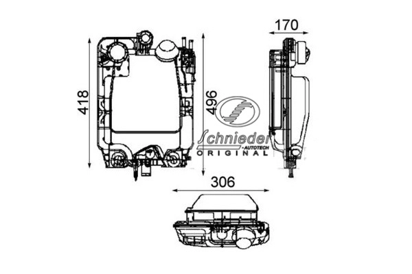 Expansion Tank, coolant (IVT32.00046)