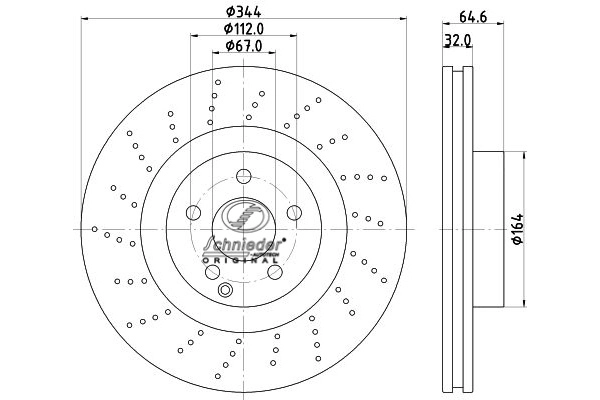 Brake Disc (BZS55.00331)