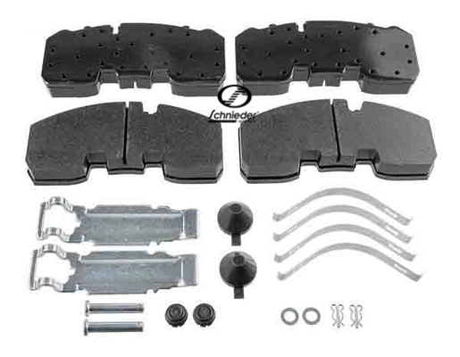Brake Pad Set, disc brake (BPT31.00017)