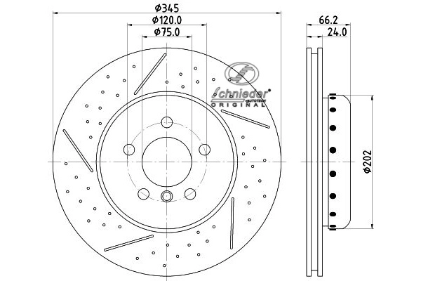 Brake Disc (BMS55.00397)