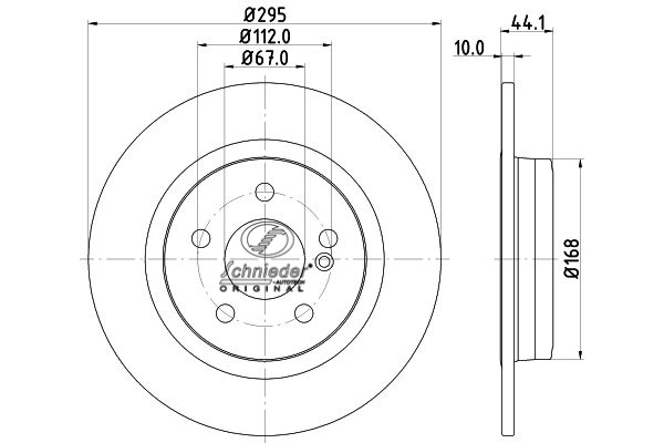 Brake Disc (BZS55.00359)