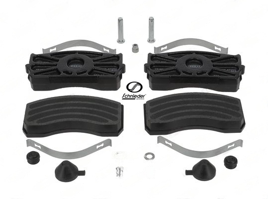 Brake Pad Set, disc brake (BZT31.00004)