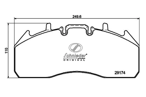 Brake Pad Set, disc brake (RNT31.00018)