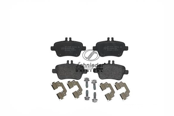 Brake Pad Set, disc brake (SBP019-641)