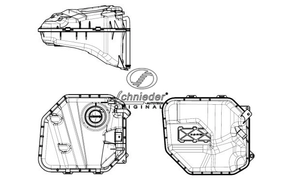 Expansion Tank, coolant (VAS32.00016)