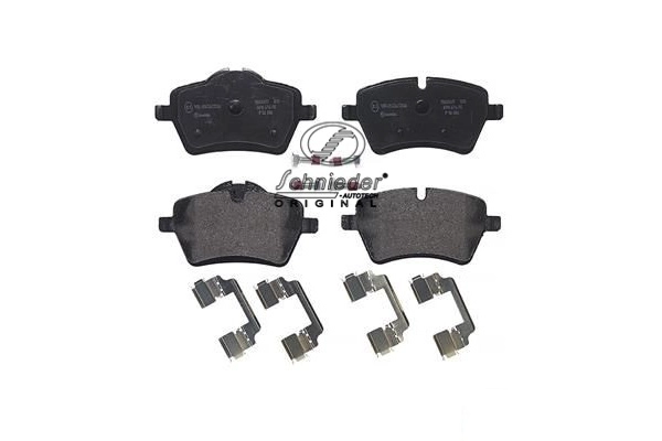 Brake Pad Set, disc brake (SBP016-041)