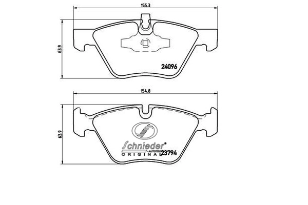 Brake Pad Set, disc brake (SBP011-941)