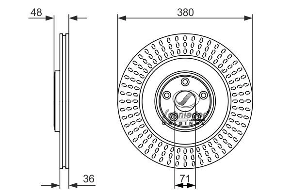 Brake Disc (JRS55.00334)