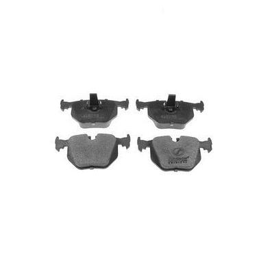 Brake Pad Set, disc brake (SBP006-691)
