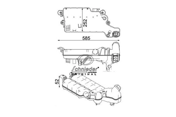 Expansion Tank, coolant (MNT32.00049)